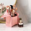 1pc Multi-functional Makeup Storage Box Zipper Cosmetics Bag Makeups Brush Organizer Travel Carry Case Cosmetic Tools