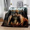 3D Game Farcry Cartoon Printed Blankets Flange Warm Blanket Soft and Comfortable Blanket Picnic Blankets Birthday Gift