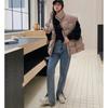 Damen Herbst und Winter Weste Damen Stehkragen geflochtene Weste Oberbekleidung Mode lose Weste Jacke ärmellos 5 Farben