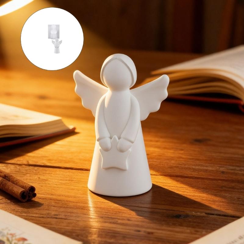 Engel Statue Silikon Kerzenformen Mehrzweck Silikonform für Epoxidharz Handgemachte Kerze Seife Heimdekoration