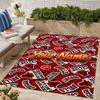 Chicago Bulls Design Area Rug Personalized Name- Non-Slip, Soft & Cozy Floor Mat for Living Room, Office - Indoor/Outdoor Carpet
