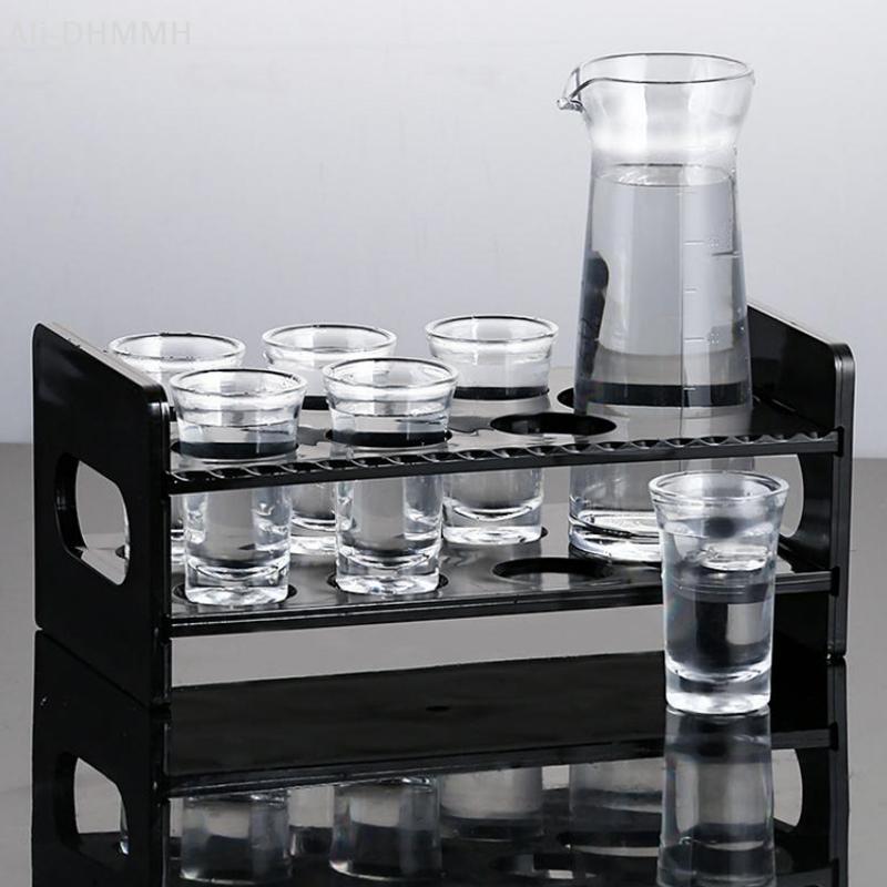 6/12/24 Holes Glass Tray Holder Hole Bar Acrylic Glass Holder Wine Glass Cup Serving Tray Cups Organizer Glass Display For Club
