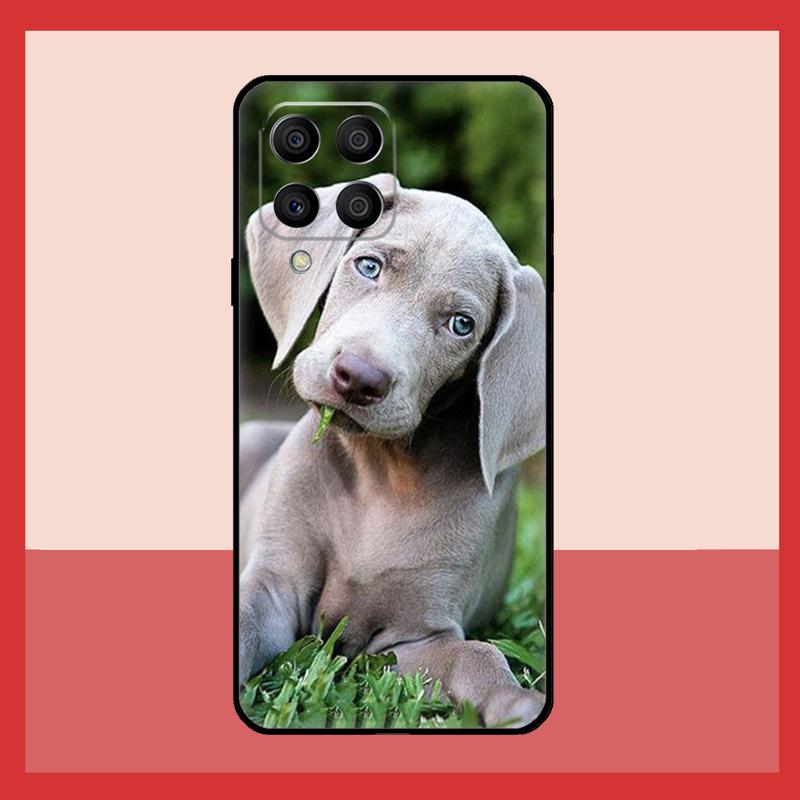 Weimaraner Dog Case For Samsung Galaxy M52 M32 M53 M16 M11 M21 M31 M35 M12 M13 M14 M15 M36 M56 M55 M34 M54