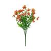  Simulation Flower Artificial Flower With Flexible Iron Wire for Tabletop Bookshelf Display Wedding Decoration