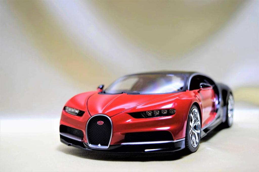 Maisto scale rare Bugatti Chiron red Bugatti Chiron Common Set [Common Set] 1/18