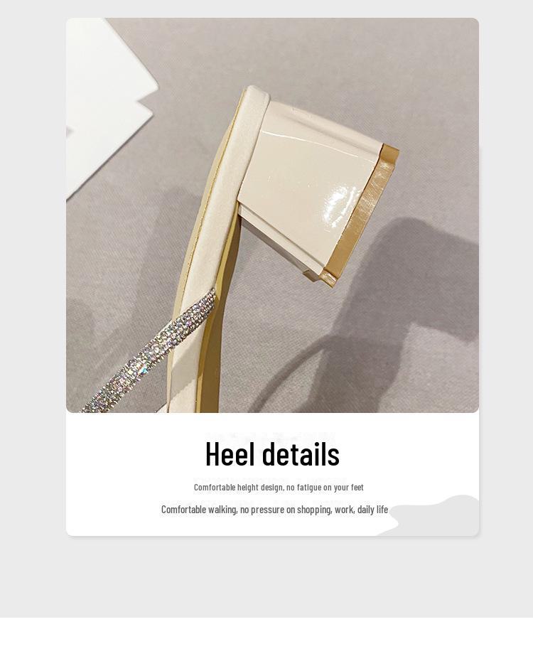 Huiliya Women's Baotou Mule Slippers 2025 – Versatile High/Medium/No Heel Design G5330-2