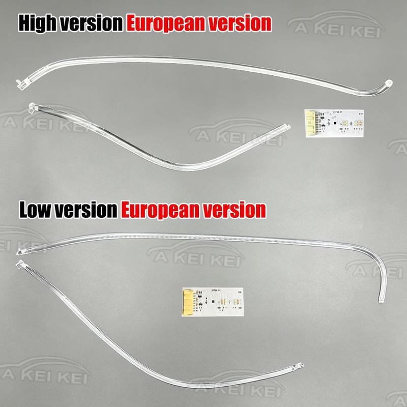 White Light For Mercedes-Benz W253 GLC - DRL Car Headlight Light Guide DRL Tube&Circuit Board Light Source Chip Module