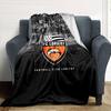 FC Lorient Print Flannel Blanket High Quality Warm Comfortable Cover for All Seasons Perfect for Gifts Home Decor