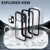 SHELLBOX For iPhone 17 Pro Max IP68 Waterproof Case Compatible with MagSafe Clear Phone Cover