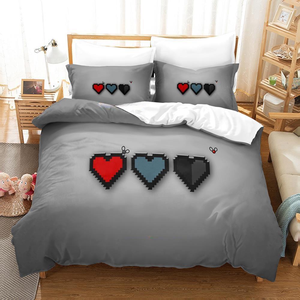 The Binding Of Isaac: Rebirth Bettwäscheset Einzelbett Twin Full Queen King Size Bettset Schlafzimmer für Erwachsene Bettbezugsets Heimtextilien