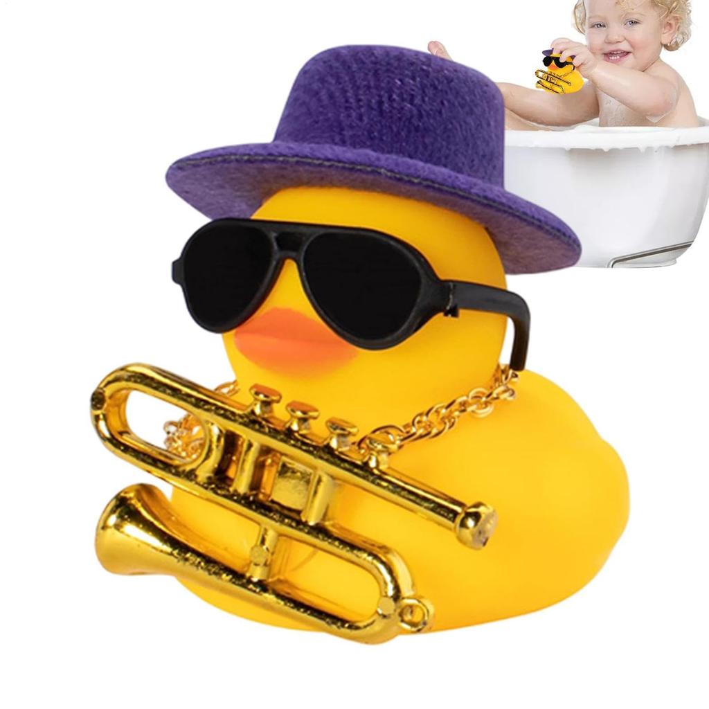Duck for Car, Not Only As Birthday Gift, Rubber Duck Cling Toy Car Decoration,