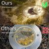 Solar Powered Buried Garden Light 8 LED Solar Underground Light LED Ground Lamp  Dusk To Dawn