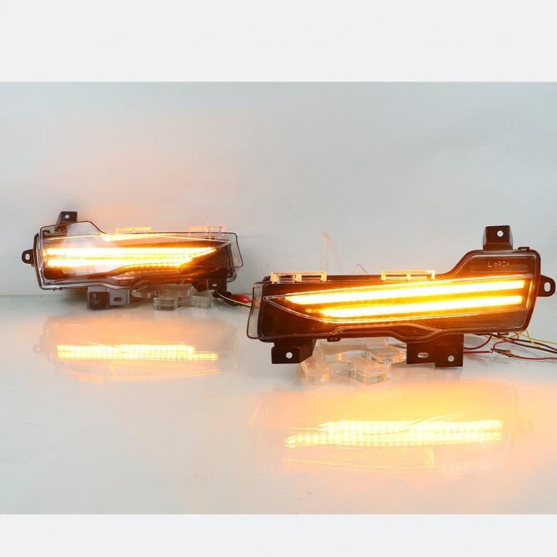 LED Daytime Running Lights for Tesla Model 3 (19-21) and Model Y, Porsche-Compatible.