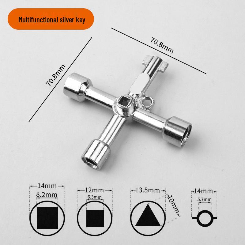 Multifunktionaler Universalschlüssel für Aufzug, Bahn und elektrische Schaltschränke