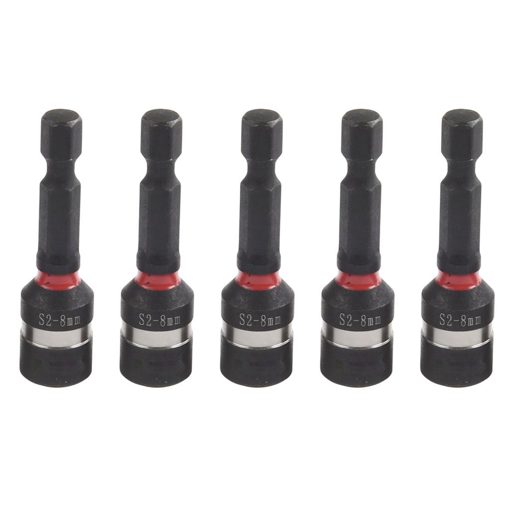 Hex Shank Driver Magnetic Socket Bits Construction Tasks For Power Drills Hex Shank Driver Socket Wrench Accessory