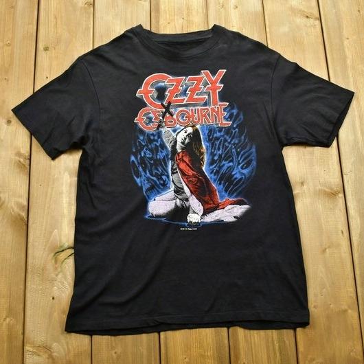 

Vintage 1981 Ozzy Osbourne Band Graphic Vintage Short Sleeve Cotton T-Shirt Retro Style Summer Men Women Harajuku Streetwear Top 4XL