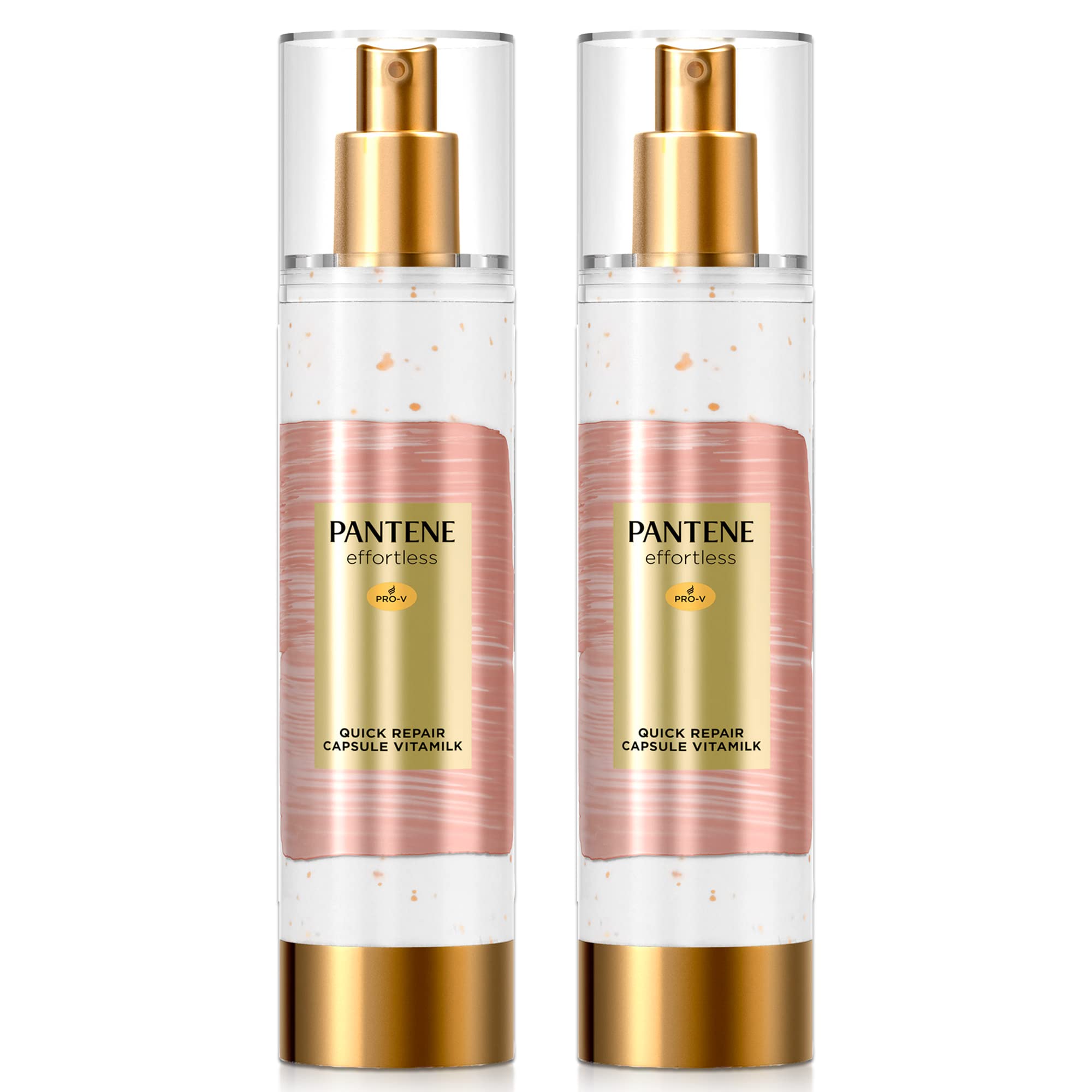 

Pantene Effortless Quick Repair Capsules VitaMilk 90g x 2 Leave-in Treatment