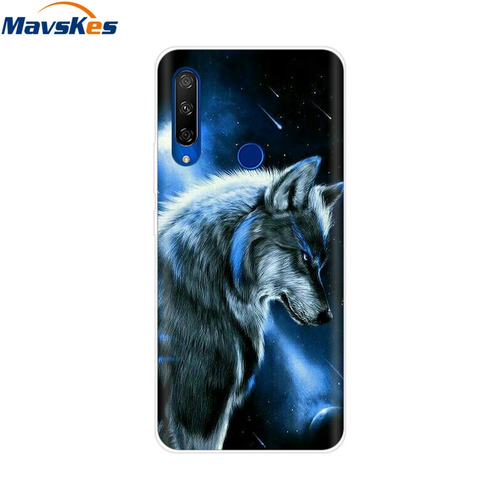 Painted Case For Alcatel 1S 2020 5028Y 5028D Case TPU Soft Silicone Cover Funda For Alcatel 1S 2020 Case Cover Etui Bumper Coque