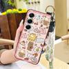 Anti-dust Cute Phone Case For Tecno Camon40 Pro 5G/CM7 Dirt-resistant Lanyard Waterproof Soft case Fashion Design Ring