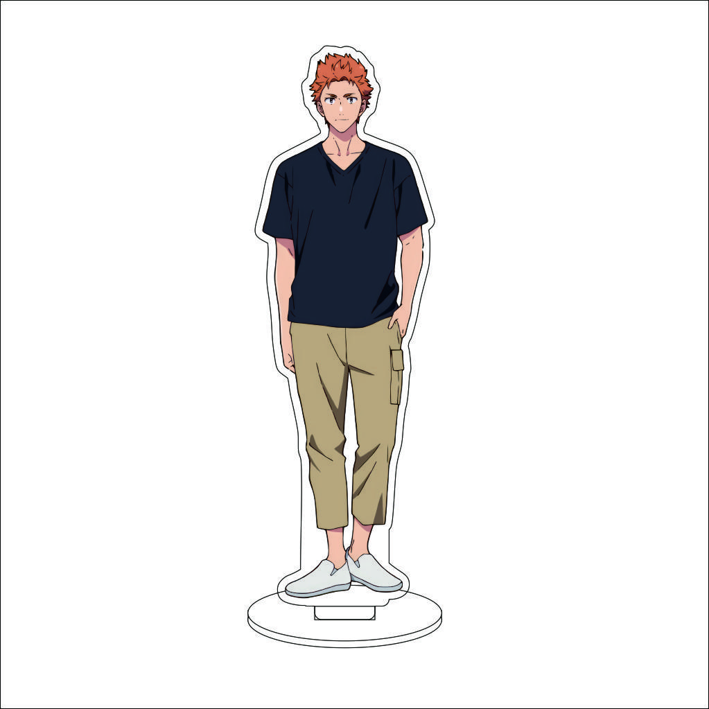 16CM Anime Summer Time Rendering Cosplay Acrylic Stand Ornaments Southern Hizuru Kofune Ushio Figure Stand Halloween Gifts