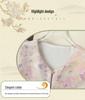 Modern Chinese-Style Reversible Cross-Collar Vest - Trendy Mother's Day Floral Slim-Fit