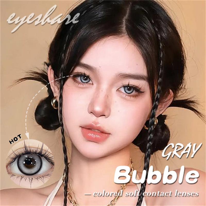Eyeshare Contact Lenses For Eyes Doll Eye Bubble Soft Contact Lens Case Makeup Yearly Contacts