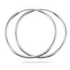 Silver Hoop Earrings Pr 925 Circles 30 Mm 1 Pair