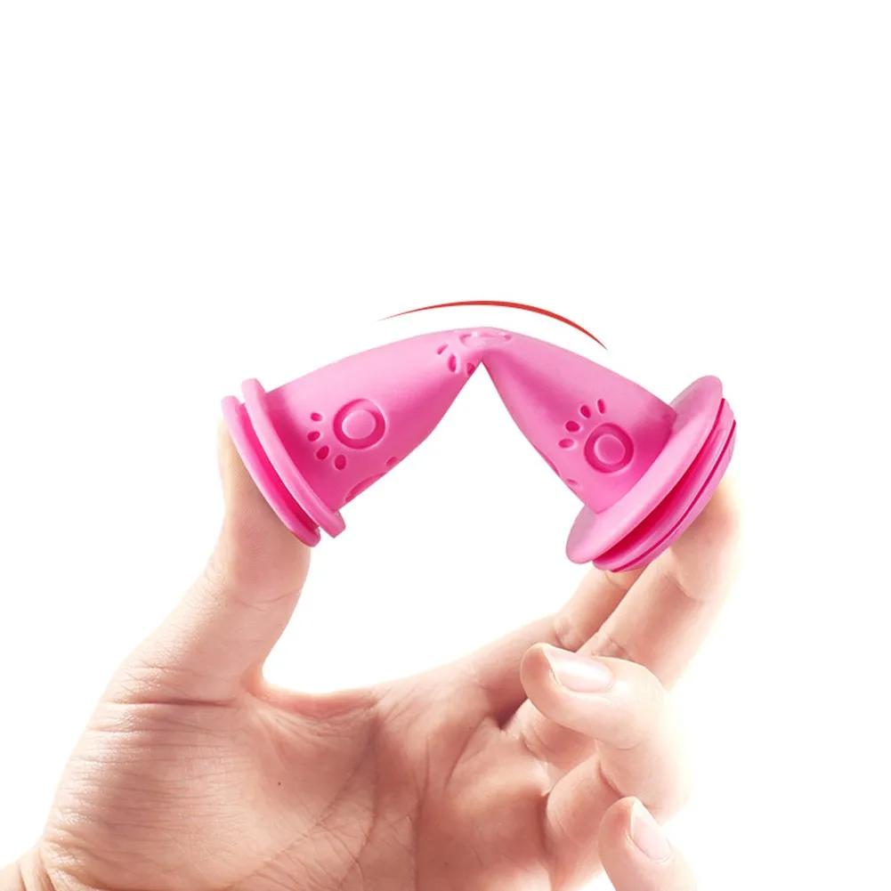 Gummihandtag Cykelstyrehandtagsskydd Anti-halk Cykel Trehjuling Skateboard Scooter För Barn Barn Blå Röd