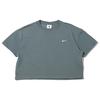 Crop Tops Women's Gait Leaf Green Crew Neck Moderate DA0324-387