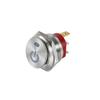22mm Metal Car Toggle Switches Button Rocker Switch Stainless Steel 12V 20A Self-locking Two Positions ON-OFF 3 Pins