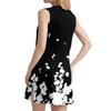 Women's V-neck Summer Casual Beach Vacation Women's Sleeveless Floral Print Sundress