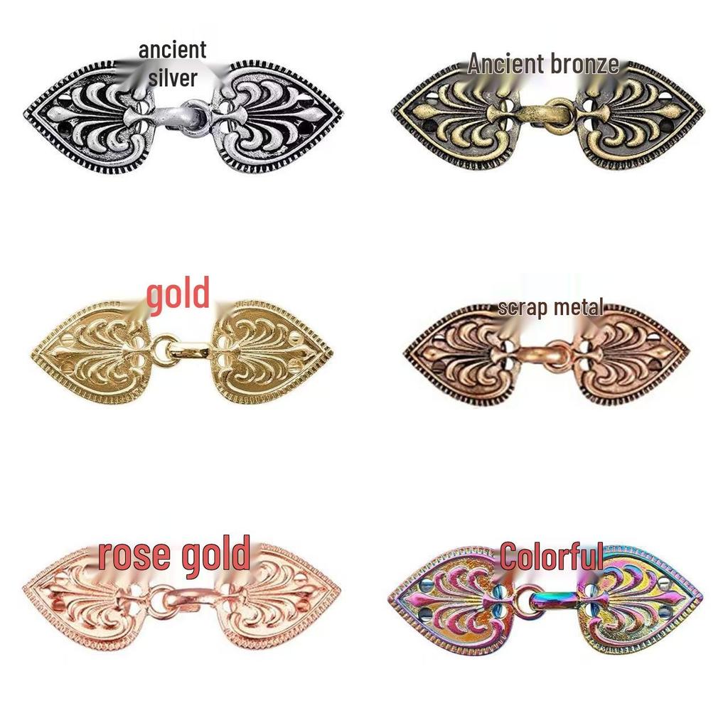 Retro Alloy Sweater Clip & Brooch for Cardigans, Scarves, and Collars