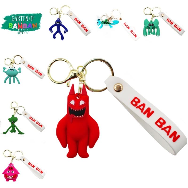 Banban Garden Keychain Cute Pvc Plush Hanging Decoration For Kindergarten