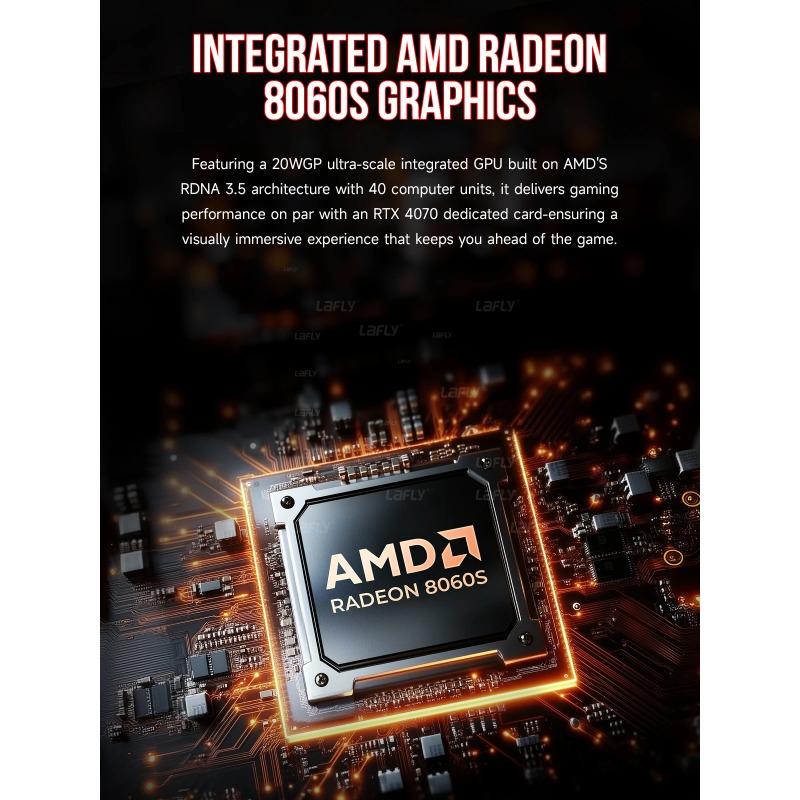 GMKtec EVO-X2 AI Mini PC AMD Ryzen Al Max+ 395 LPDDR5X 64GB/128GB 2TB PCie4.0 SSD WIFI7 BT5.4 2.5G USB4 Desktop Gaming Computer