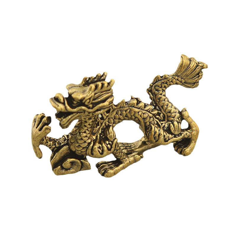 Solid Brass 3D Zodiac Animal Ornaments - Set of 12 for Home or Office Decor