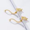Dragon Studs Earrings Ear Studs Irregular Ear Pins Fashionable Ear Jewelry Dragon Ear Pendant Gift for Fashion Lover
