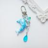 Dolphin Summer Keychain