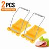 Stainless Steel Kitchen Egg Cutter Food Slicing Tool for Banana Cheese Strawberry Luncheon Meat Fruit Preparation