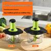 Manual Multi-Function Vegetable Chopper and Garlic Press