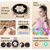 Information Notification Smart Watches Ladies Full Touch Screen Sports Flashlight Waterproof Blue Tooth Call Smartwatch Women