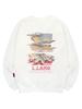 Ellamo Mountain Moon Sweatshirt Unisex Big Size S~4Xl (Type A)
