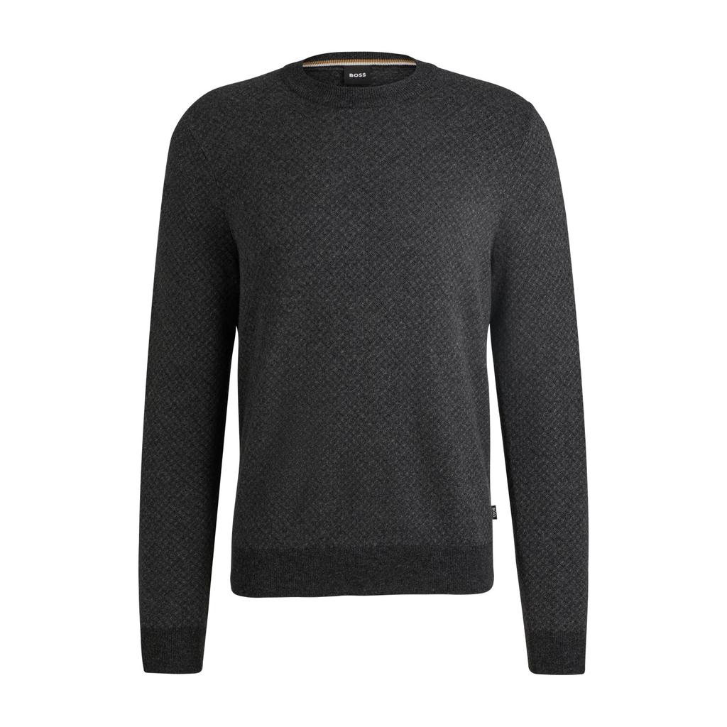 BOSE Jacquard Wool Blend Knit Regular Fit 50526989_001