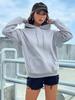 Plus Velvet Loose Hooded Women's Sweatshirt - Autumn/Winter Collection