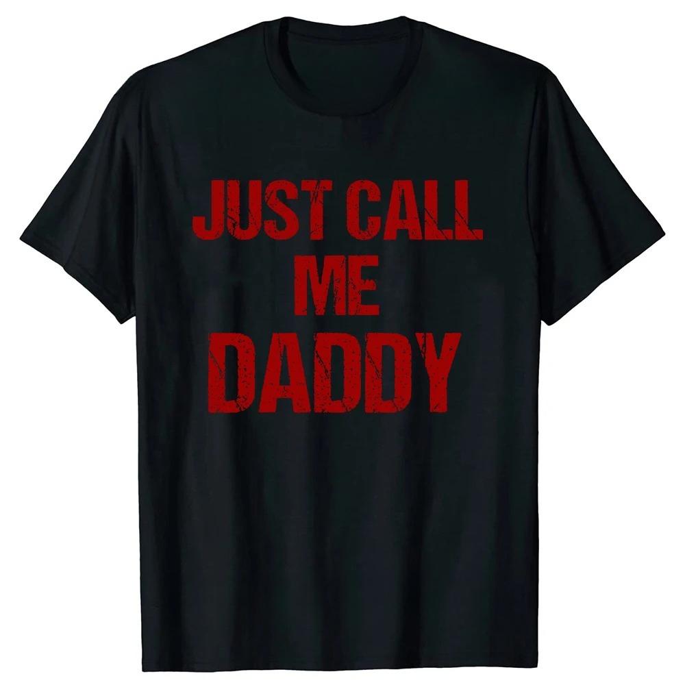 T-shirt Divertente Divertimento Chiamami Solo Papà Papà Padre Top da Spiaggia T-shirt Unisex Manica Corta Abbigliamento Unisex Personalizzato