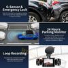 360° Car Dash Cam 3/4 Channels Video Recorder 1080P Car DVR  3Lens Front left right Rear View camera Night Vision Black Box