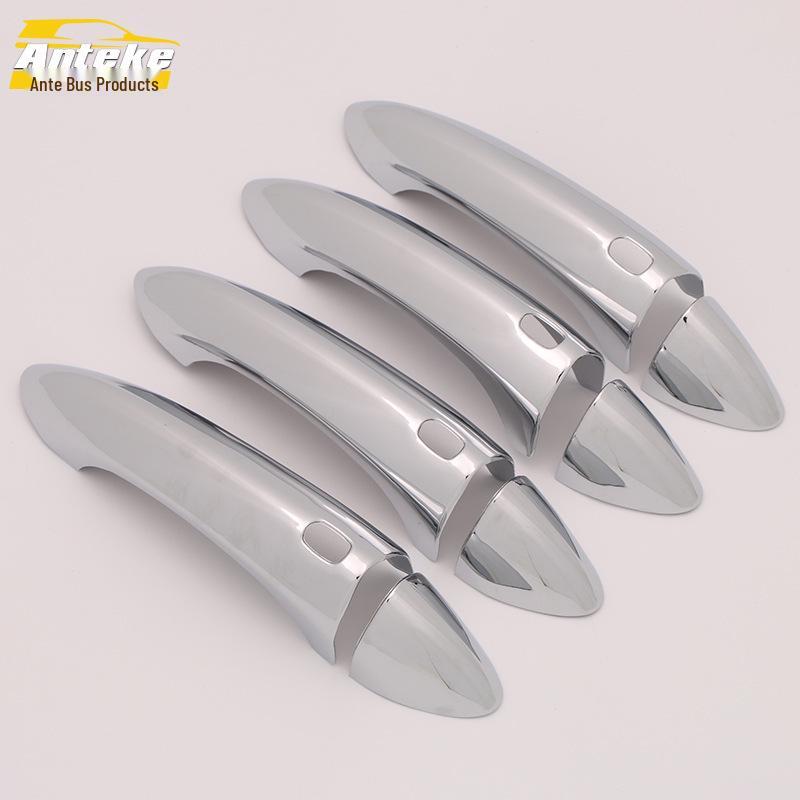 Regal Door Handle Decorative Sticker Set: Fits 17 Models, Bright Strip & Armrest Buckle