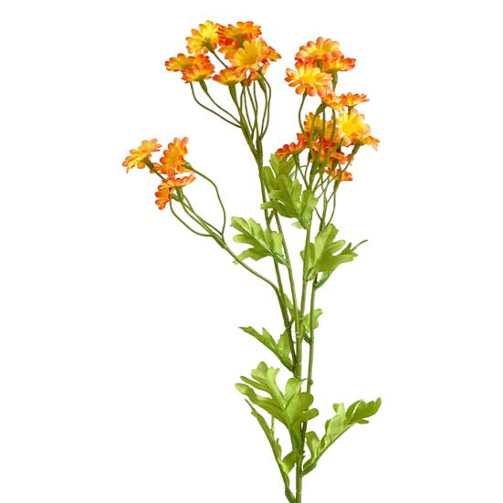 1 branche fausse fleur sans arrosage décoratif couleur vive utile 6 fourchettes 30 têtes Simulation fleur bricolage Bouquet de mariage pour balcon