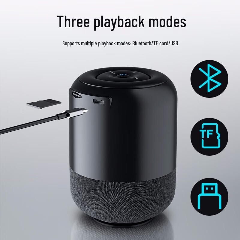 Newsmy BT51 Portable Bluetooth 5.0 Speaker CN plug (adapter included)