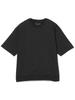 B:MING LIFE STORE by BEAMS Men's S/S Sweat Tech Thermal Crew Neck T-Shirt, Black, Size S