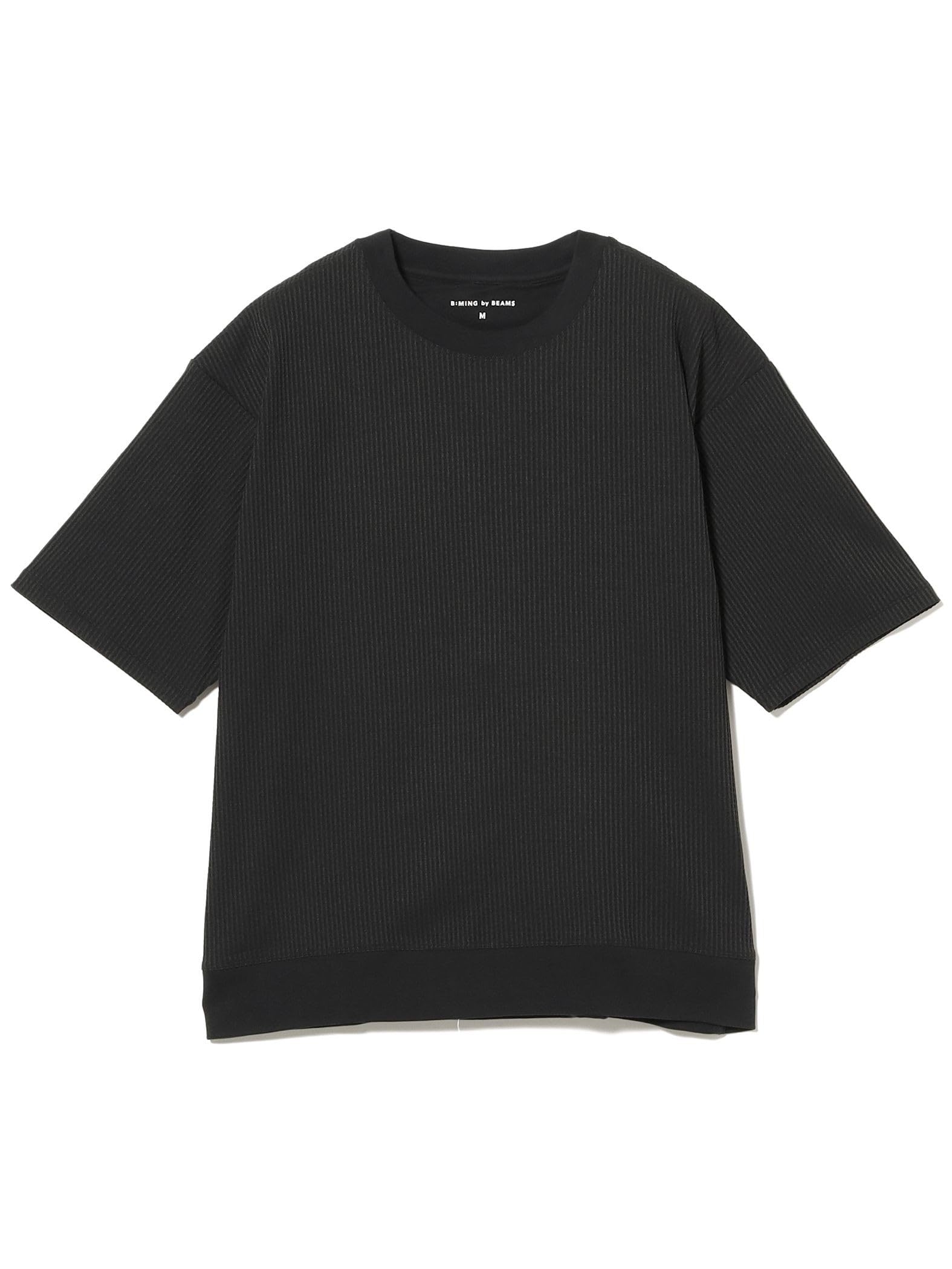 

B:MING LIFE STORE by BEAMS Men s S/S Sweat Tech Thermal Crew Neck T-Shirt, Black, Size S